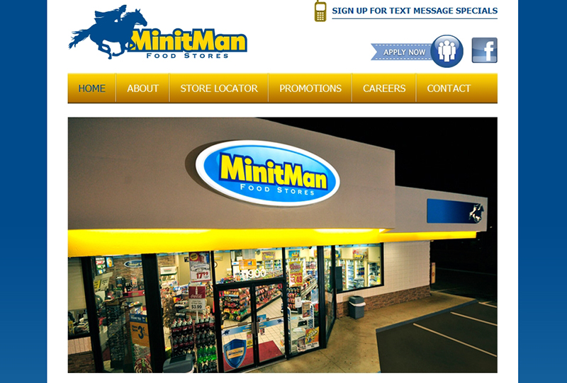 MinitMan Convenience Stores Website
